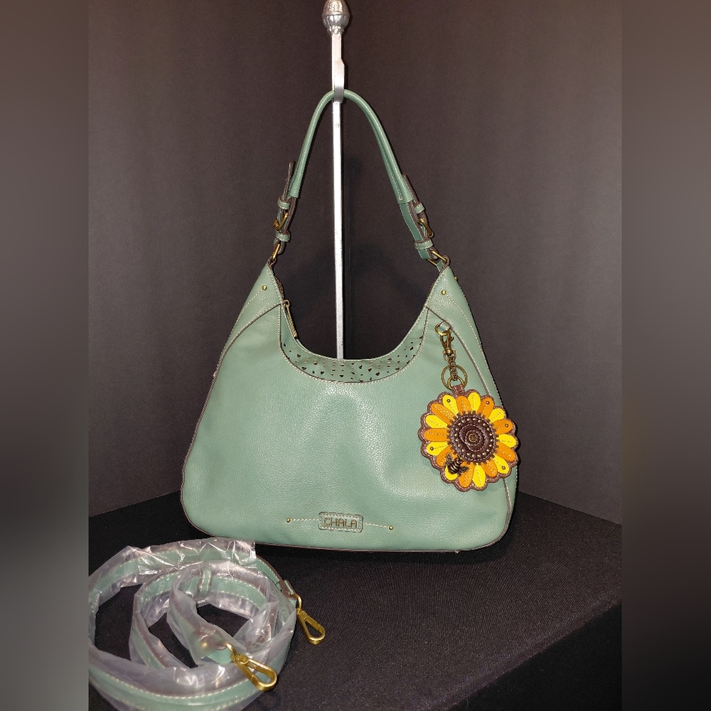 CHALA SAGE GREEN HOBO BAG/PURSE
